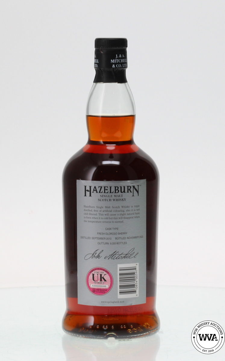 HAZELBURN 12 YEAR OLD - OLOROSO CASK (2023)