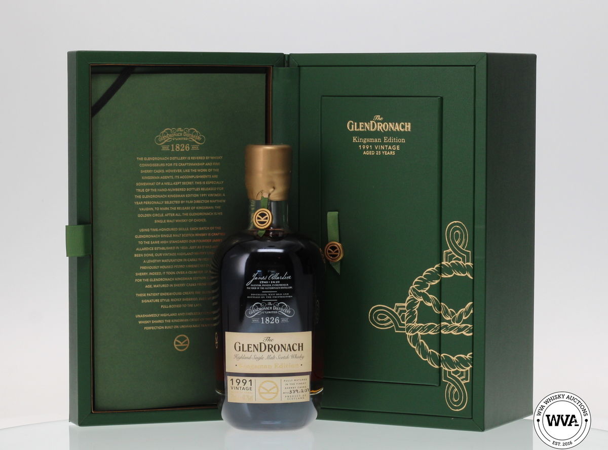 GLENDRONACH 1991 25 YEAR OLD - KINGSMAN EDITION