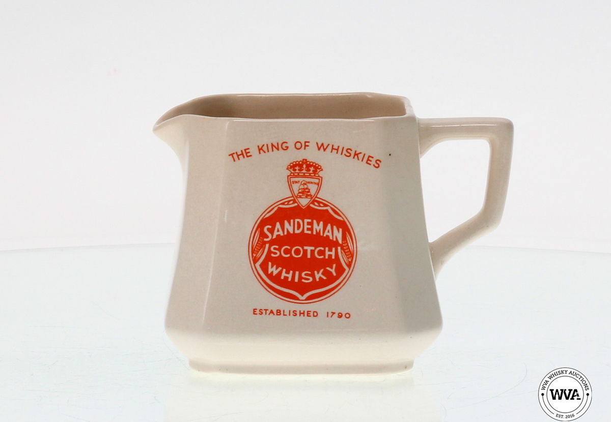 SANDEMAN SCOTCH WHISKY WATER JUG