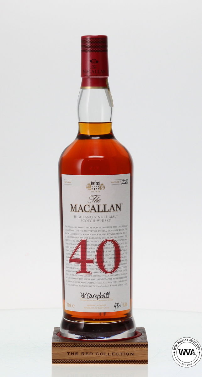 MACALLAN 40 YEAR OLD - THE RED COLLECTION