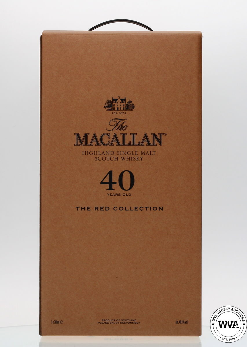 MACALLAN 40 YEAR OLD - THE RED COLLECTION