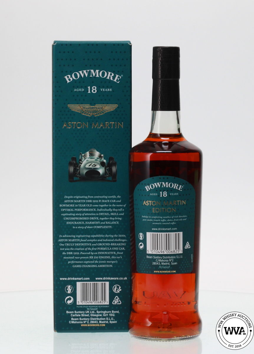 BOWMORE 18 YEAR OLD  - ASTON MARTIN EDITION NO.6