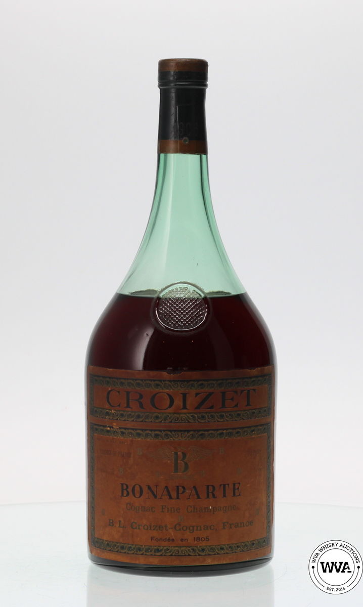 CROIZET 1906 2.25LTR BONAPARTE FINE CHAMPAGNE COGNAC BOT.1950'S