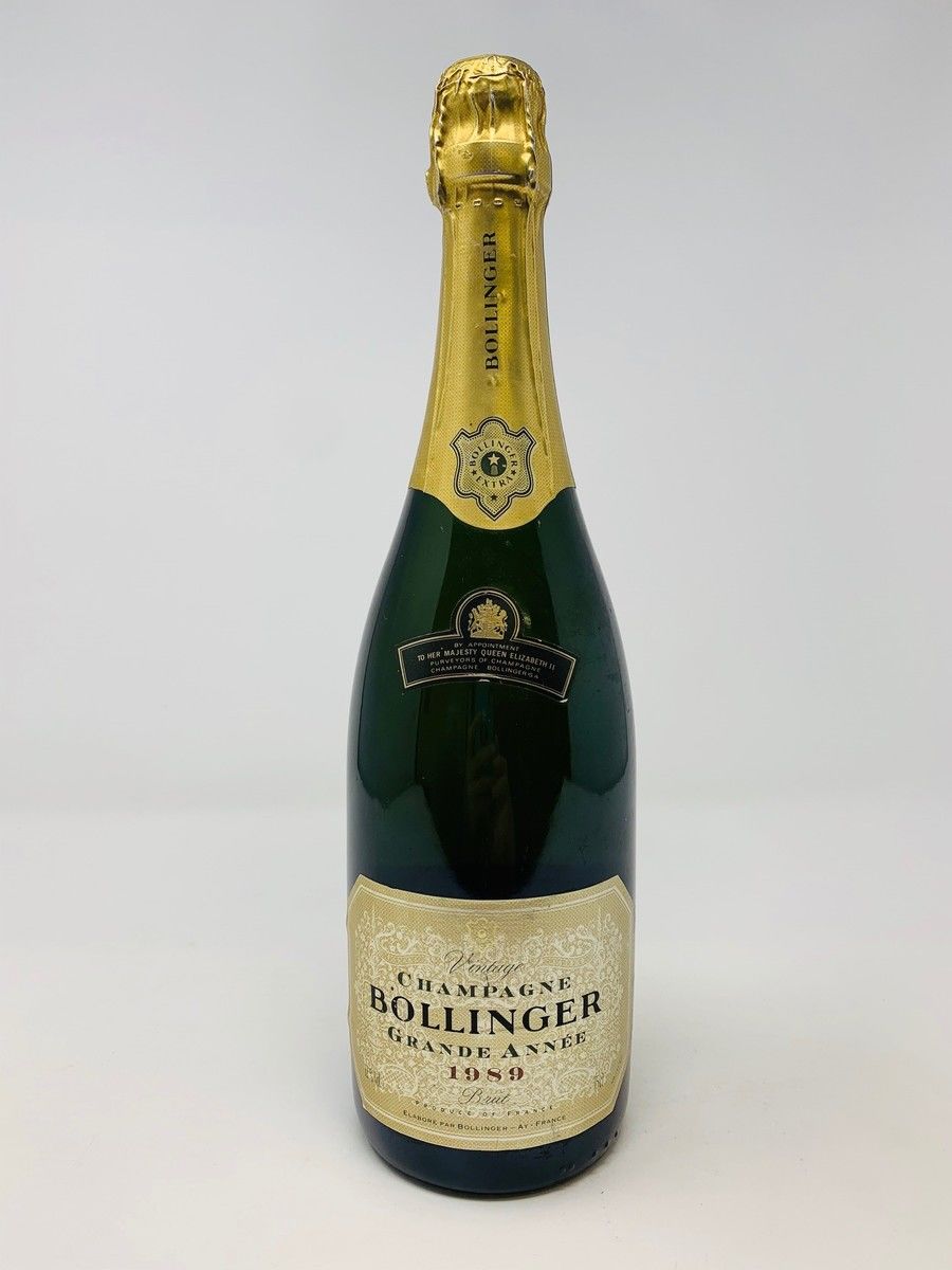 CHAMPAGNE BOLLINGER GRANDE ANNEE 1989 BRUT
