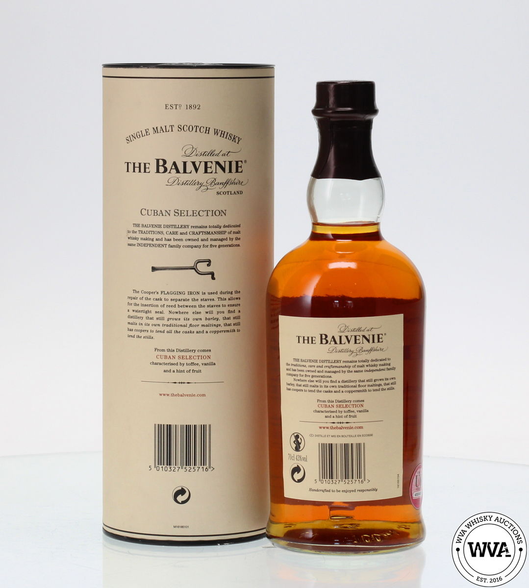 BALVENIE 14 YEAR OLD CUBAN SELECTION