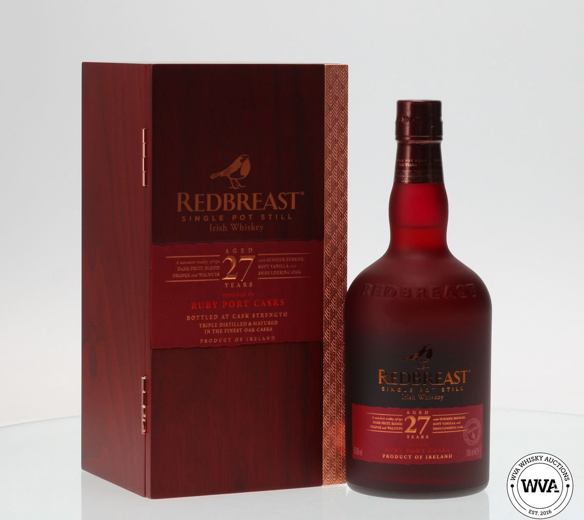 REDBREAST 27 YEAR OLD RUBY PORT CASK BATCH NO.4