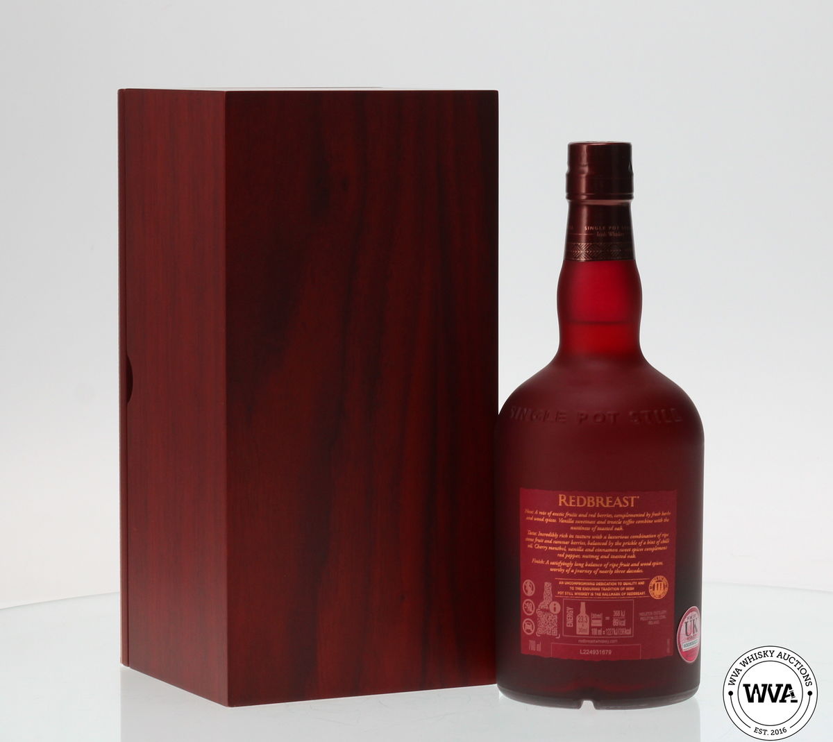REDBREAST 27 YEAR OLD RUBY PORT CASK BATCH NO.4