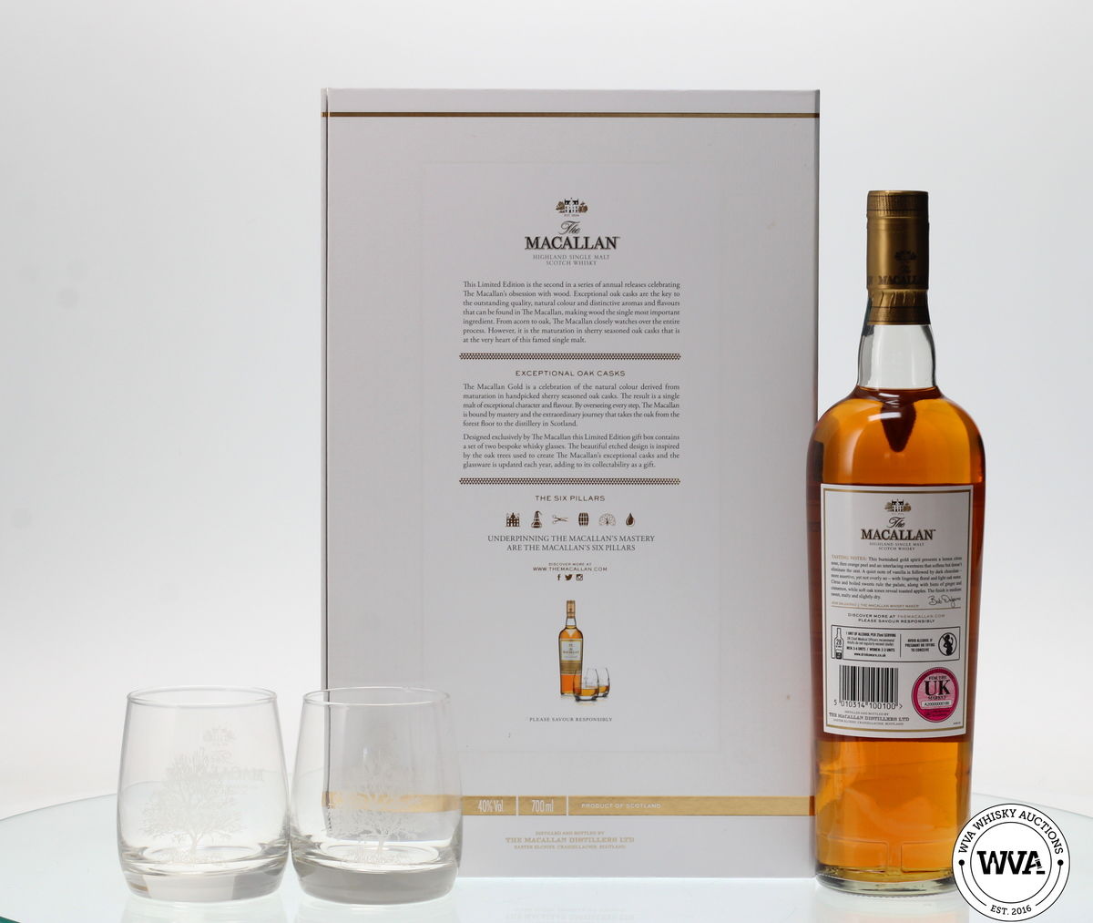 MACALLAN GOLD LIMITED EDITION SET