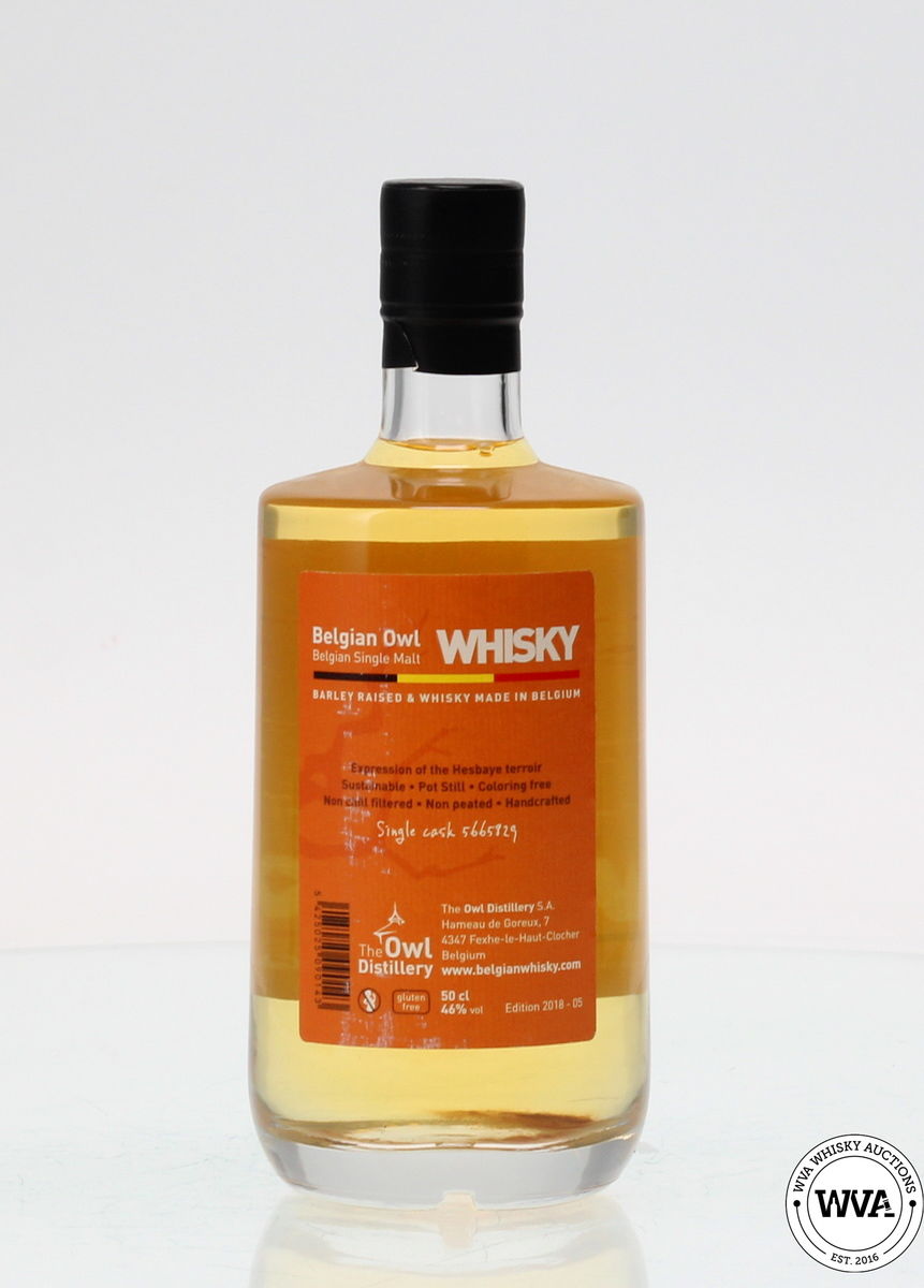 BELGIAN OWL PASSION WHISKY 2018 SINGLE CASK