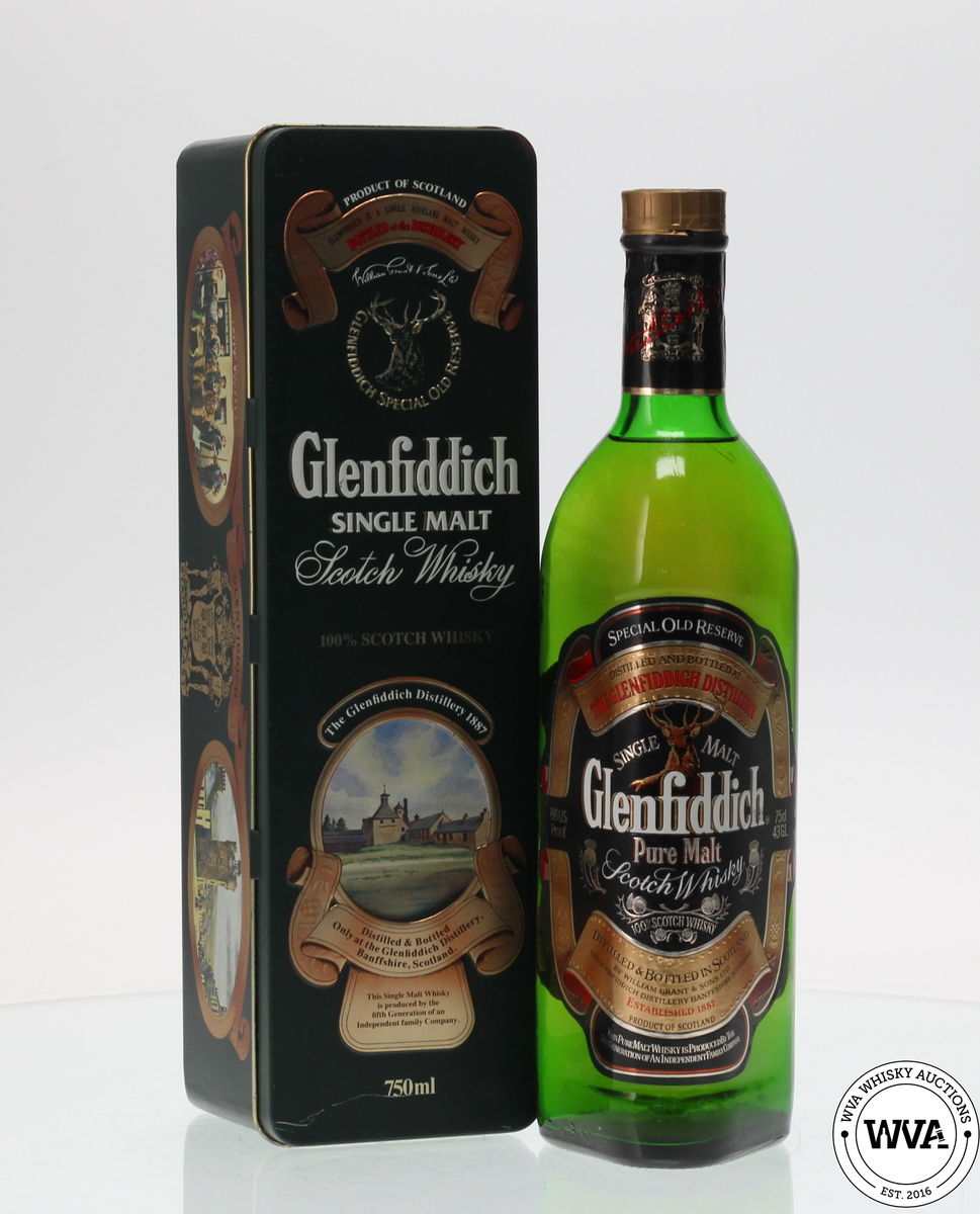 GLENFIDDICH SPECIAL OLD RESERVE 1980'S