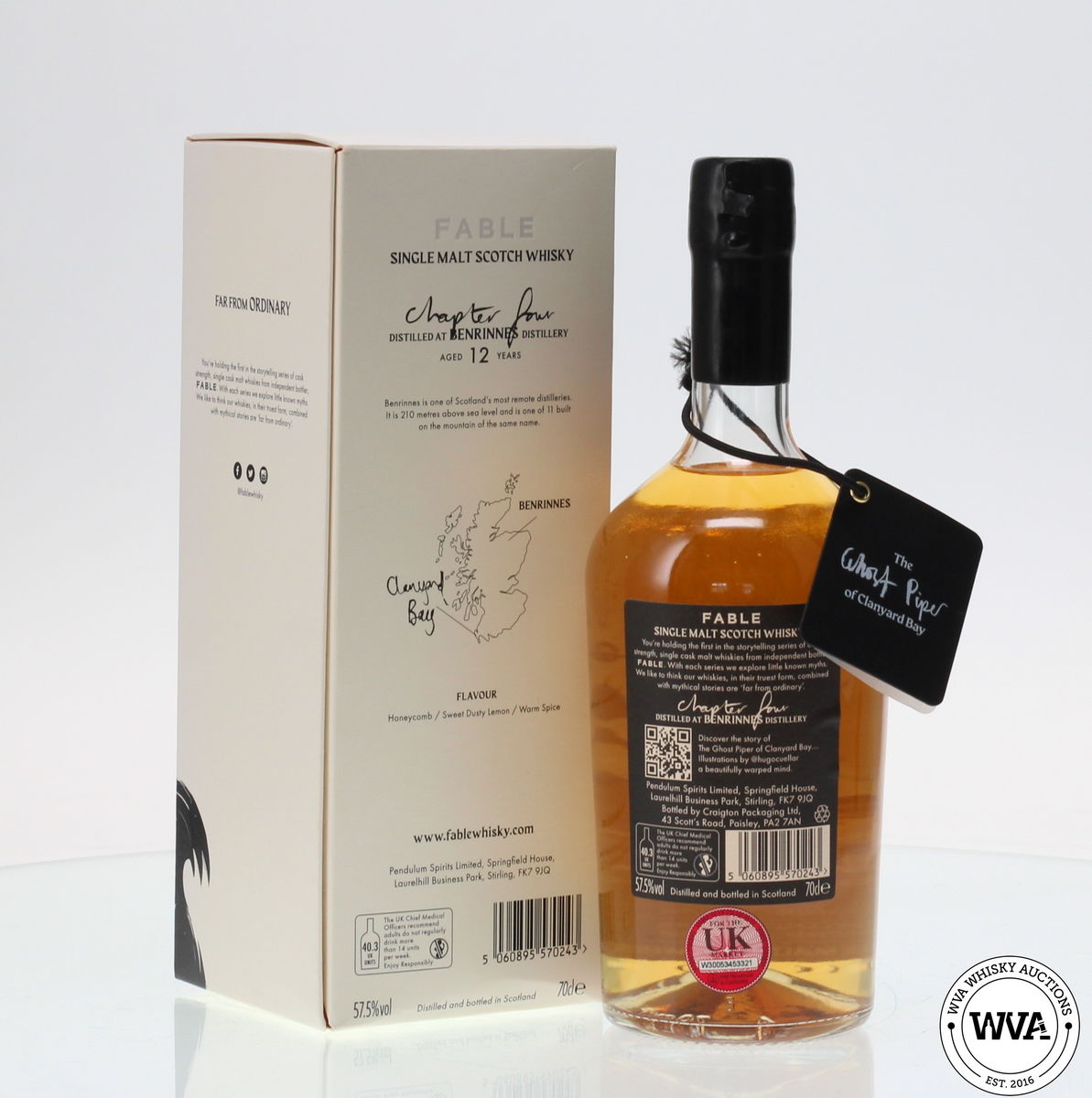 BENRINNES 12 YEAR OLD FABLE BAY CHAPTER 4