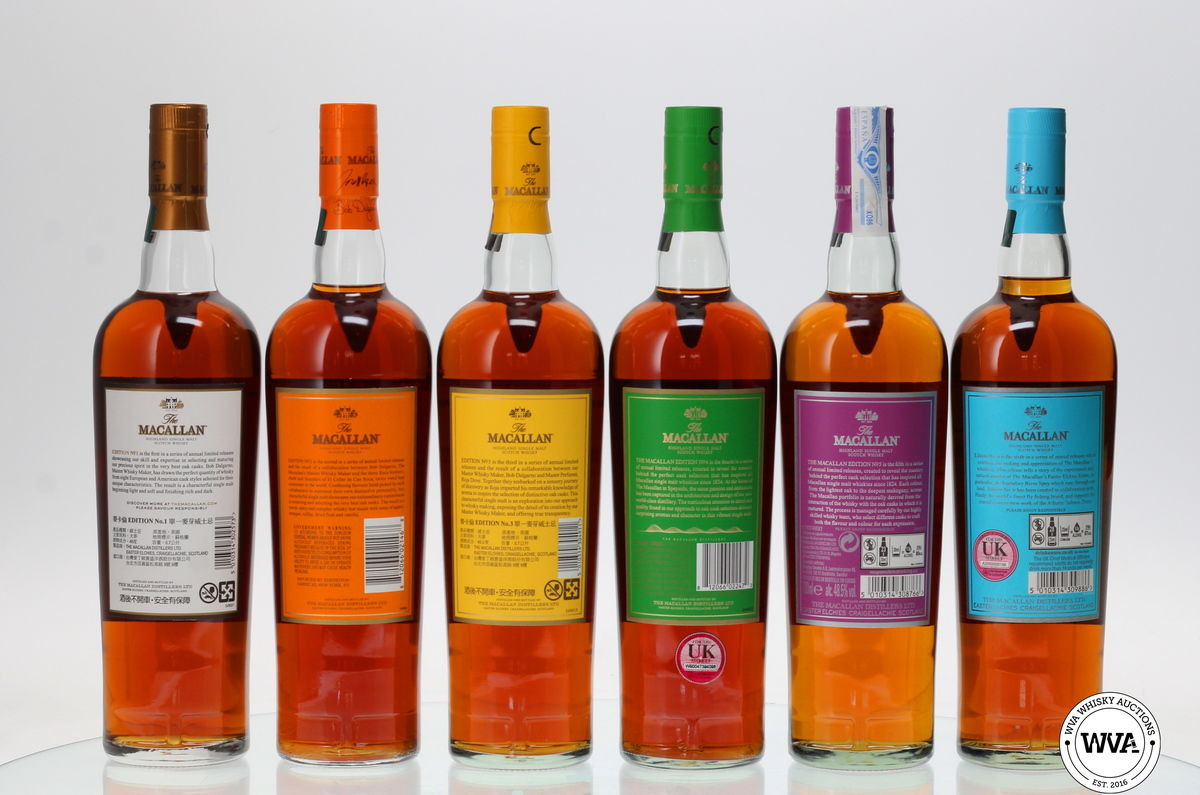 MACALLAN EDITIONS SET (1-6) 