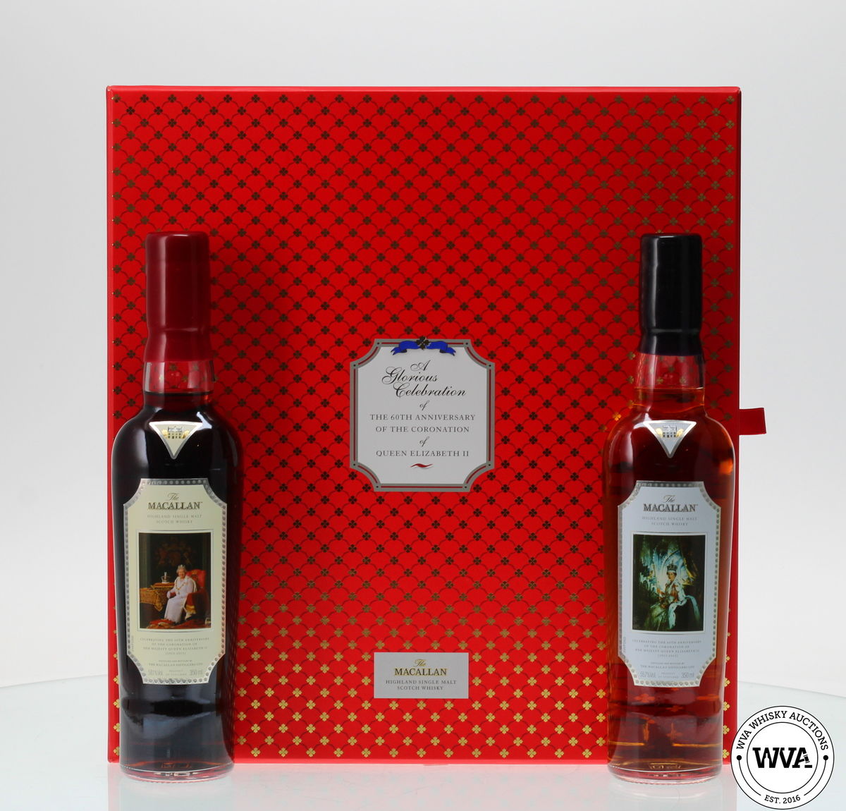 MACALLAN 60TH ANNIVERSARY OF THE CORONATION 2 X 35CL