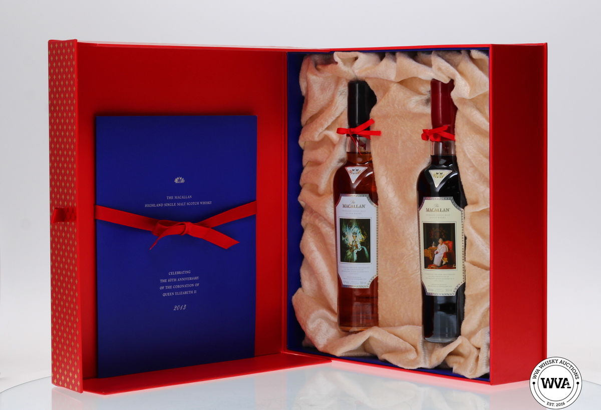 MACALLAN 60TH ANNIVERSARY OF THE CORONATION 2 X 35CL