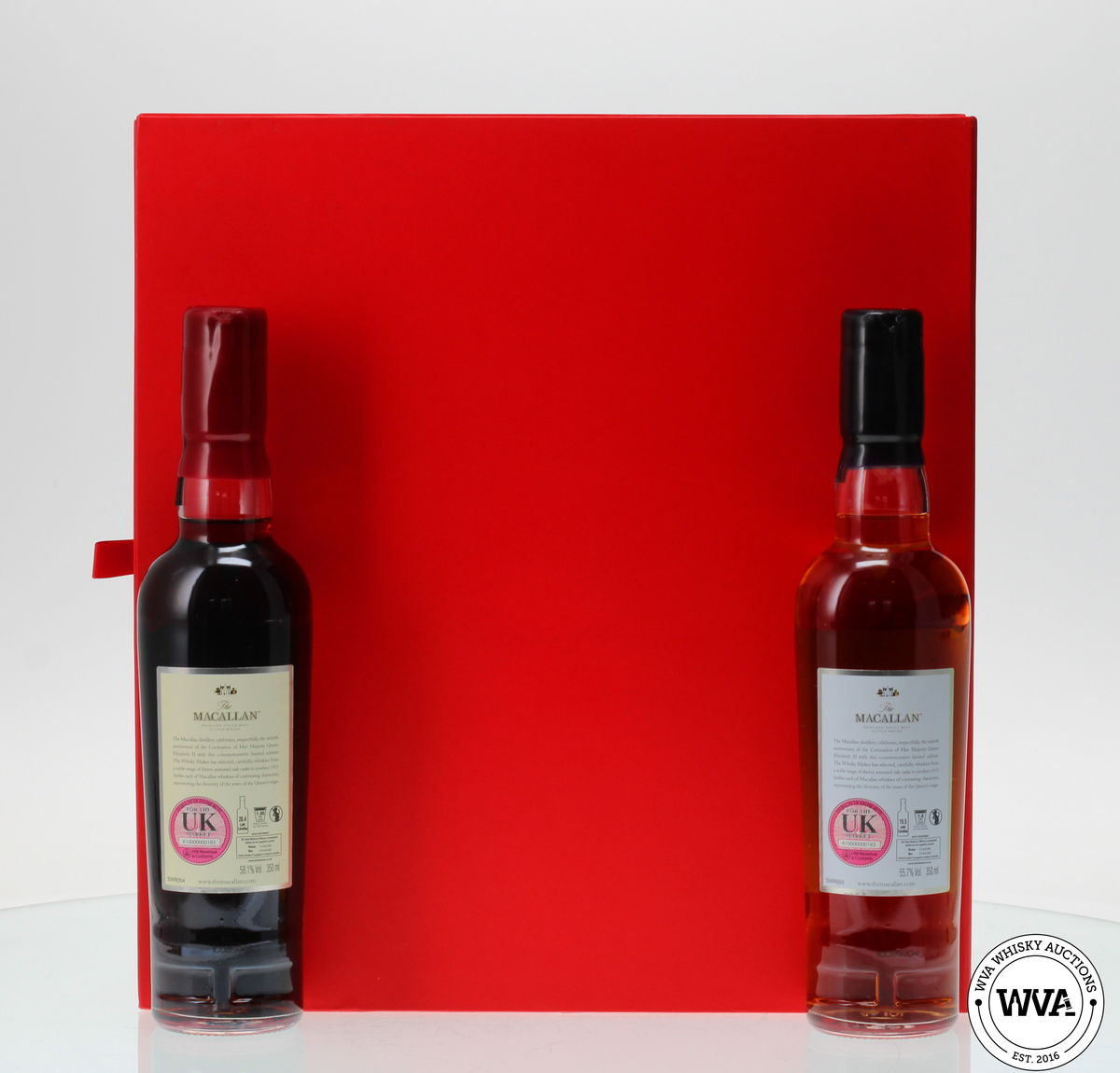 MACALLAN 60TH ANNIVERSARY OF THE CORONATION 2 X 35CL