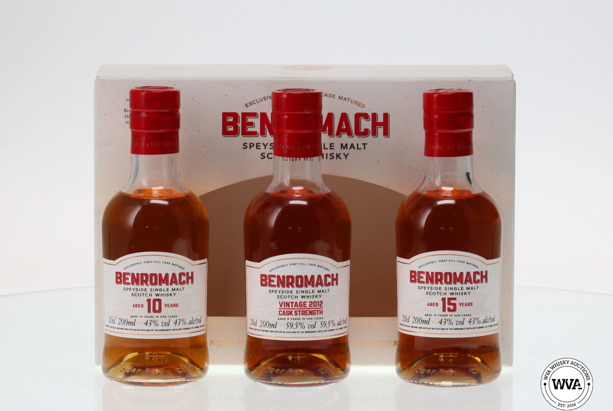 BENROMACH GIFT SET 3 X 20CL