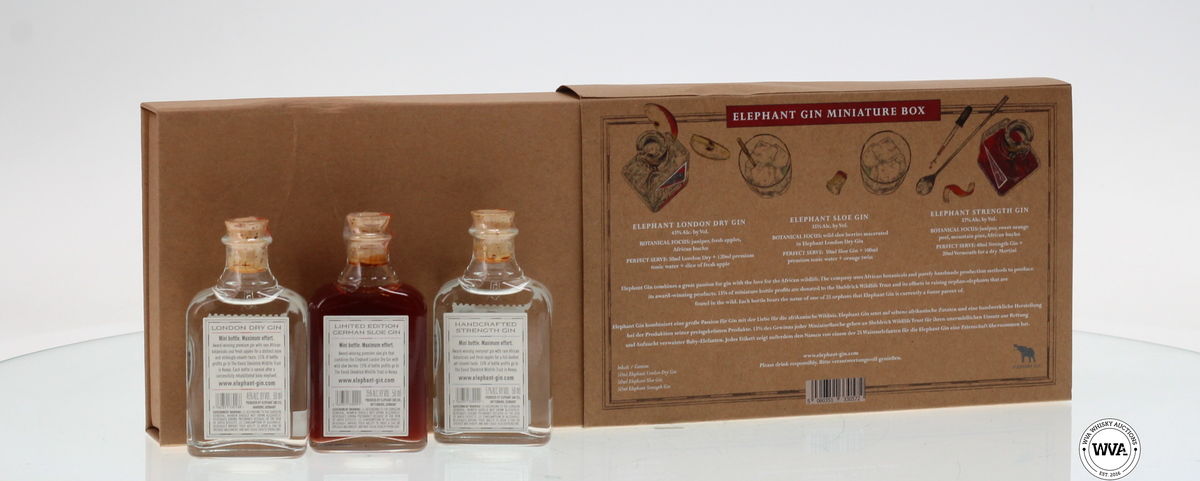 ELEPHANT GIN MINATURE TASTING SET