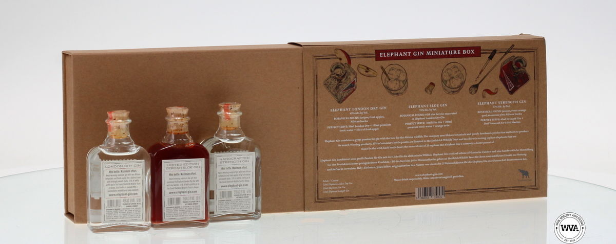 ELEPHANT GIN MINATURE TASTING SET