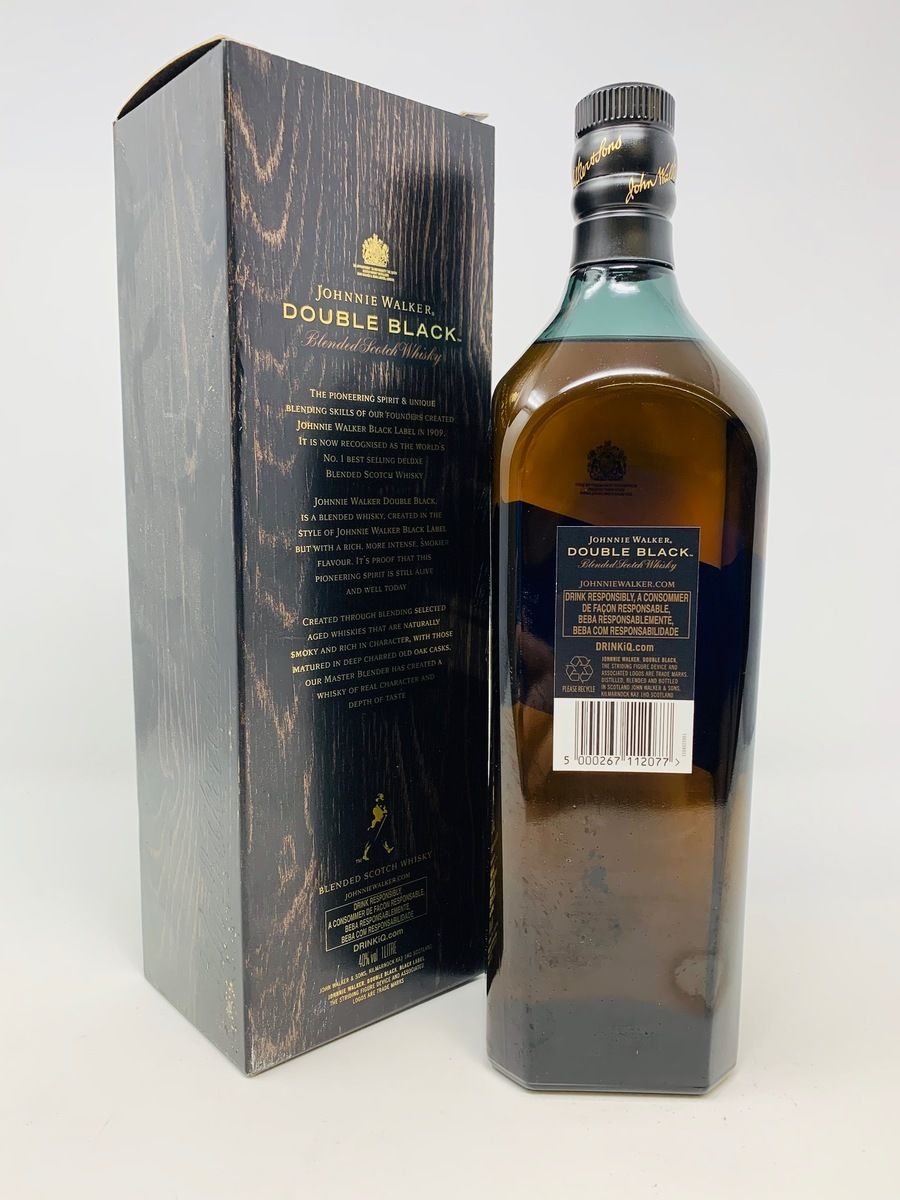 JOHNNIE WALKER DOUBLE BLACK 1 LITRE