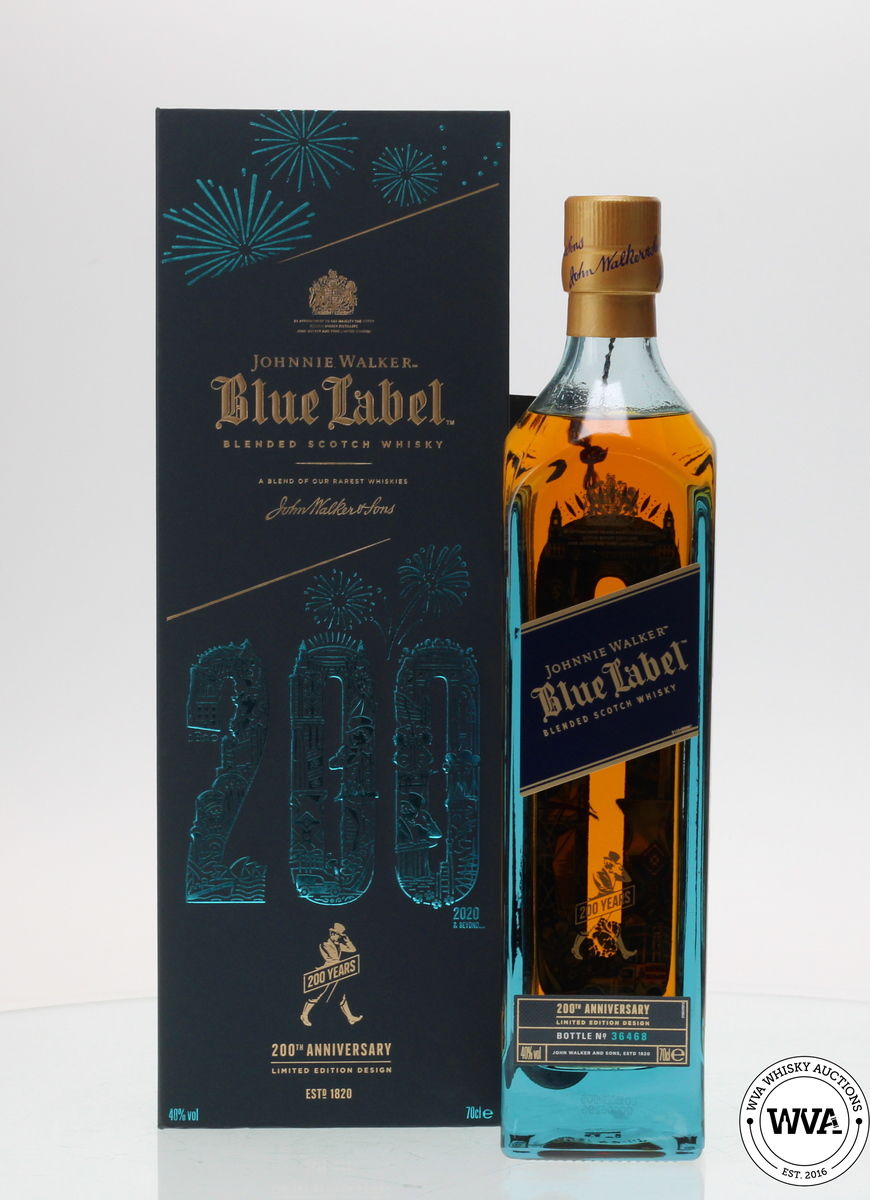 JOHNNIE WALKER BLUE LABEL - 200th ANNIVERSARY LIMITED EDITION DESIGN