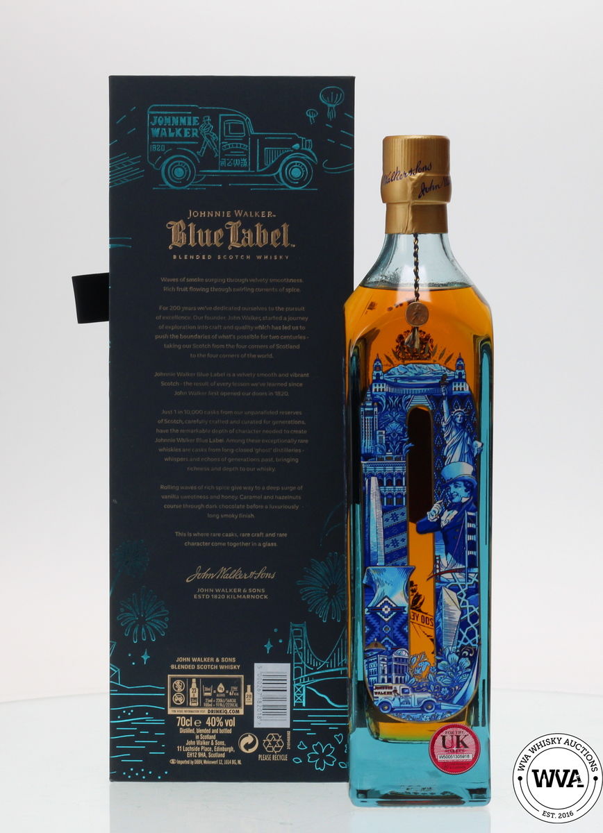 JOHNNIE WALKER BLUE LABEL - 200th ANNIVERSARY LIMITED EDITION DESIGN