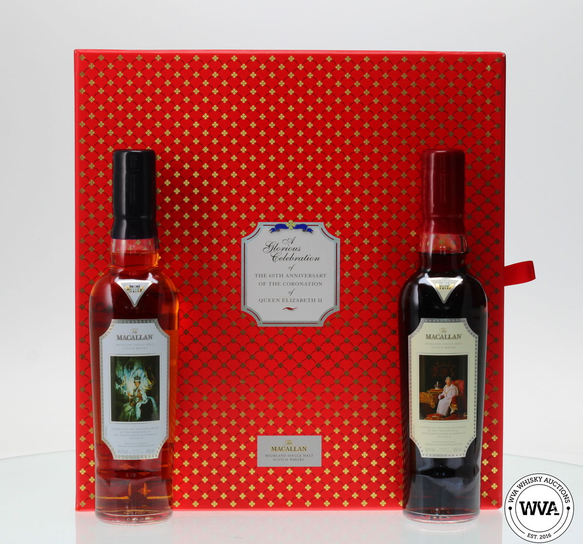 MACALLAN 60TH ANNIVERSARY OF THE CORONATION 2 X 35CL