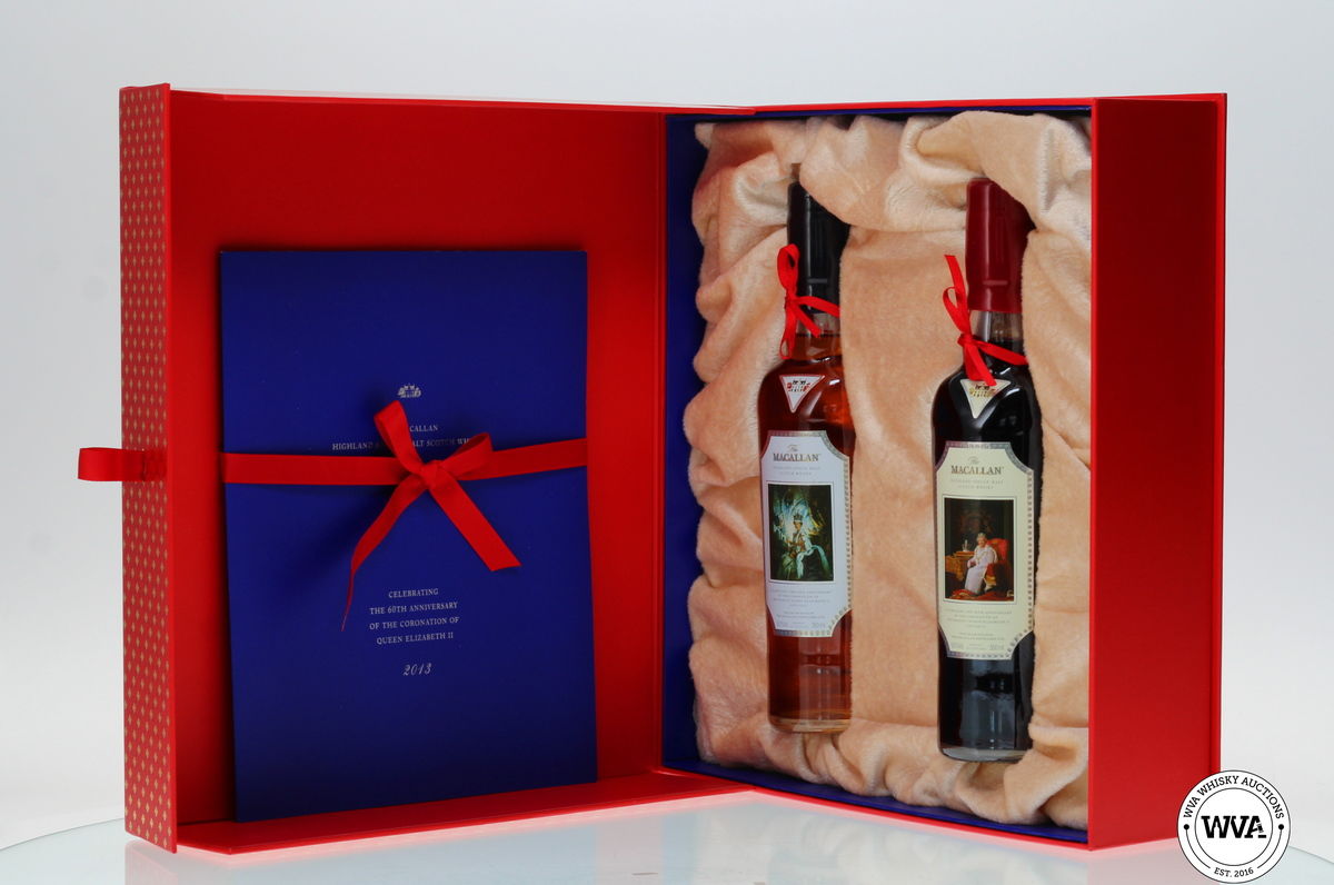 MACALLAN 60TH ANNIVERSARY OF THE CORONATION 2 X 35CL