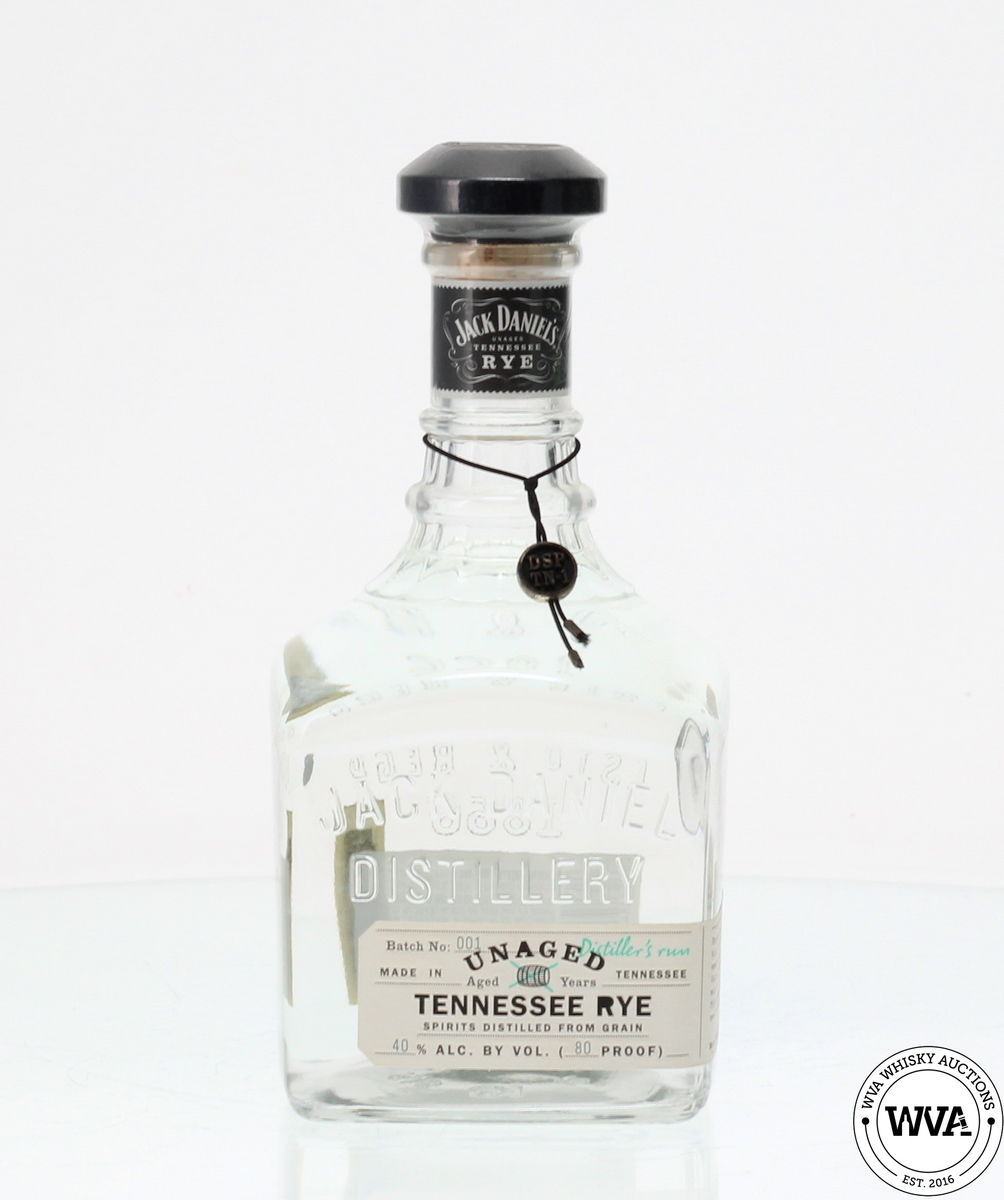 JACK DANIELS UNAGED TENNESSEE RYE BATCH NO.01