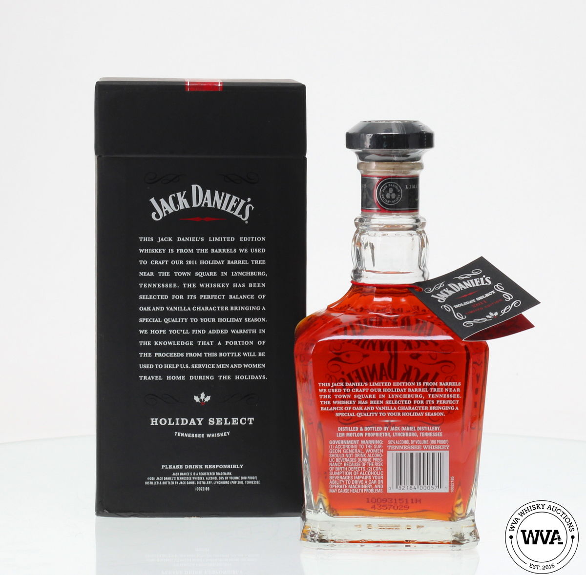 JACK DANIELS 2011 HOLIDAY SELECT LIMITED EDITION