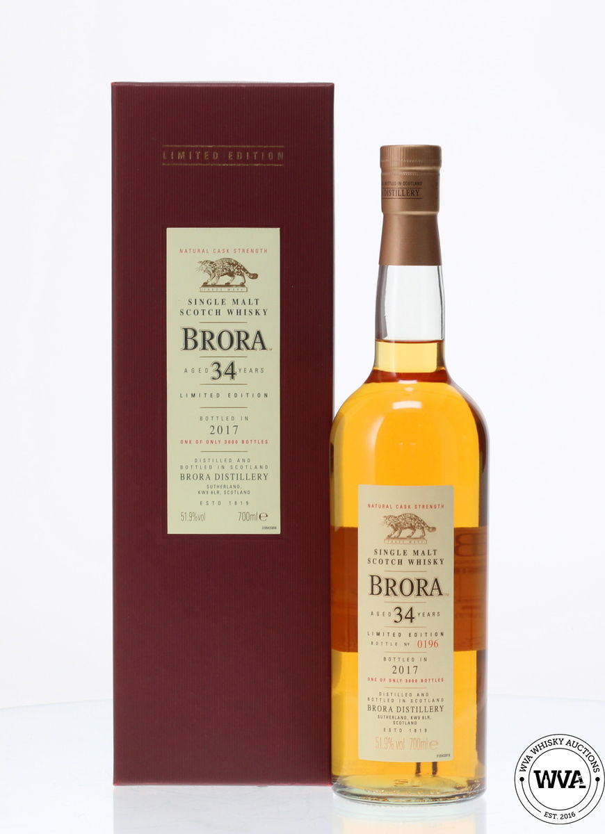 BRORA 34 YEAR OLD 2017 LIMITED EDITION