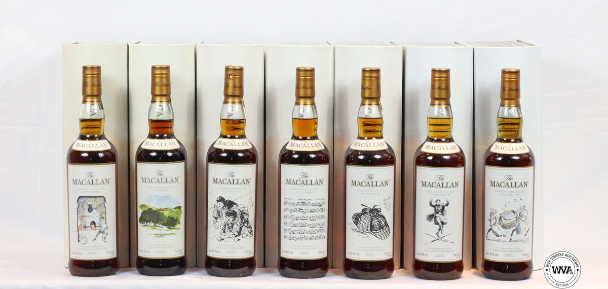 MACALLAN THE ARCHIVAL SERIES FOLIO 1-7