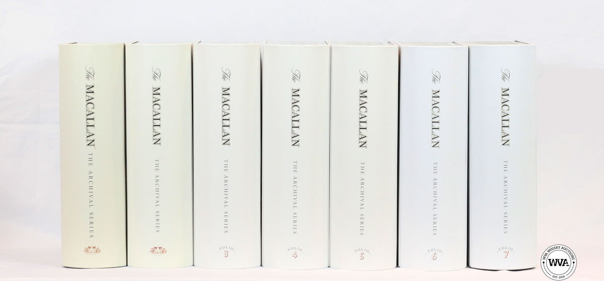 MACALLAN THE ARCHIVAL SERIES FOLIO 1-7