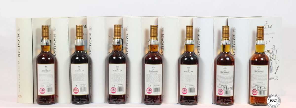 MACALLAN THE ARCHIVAL SERIES FOLIO 1-7