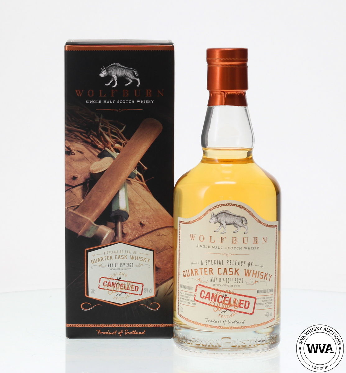WOLFBURN QUARTER CASK SPECIAL RELEASE - CANCELLED