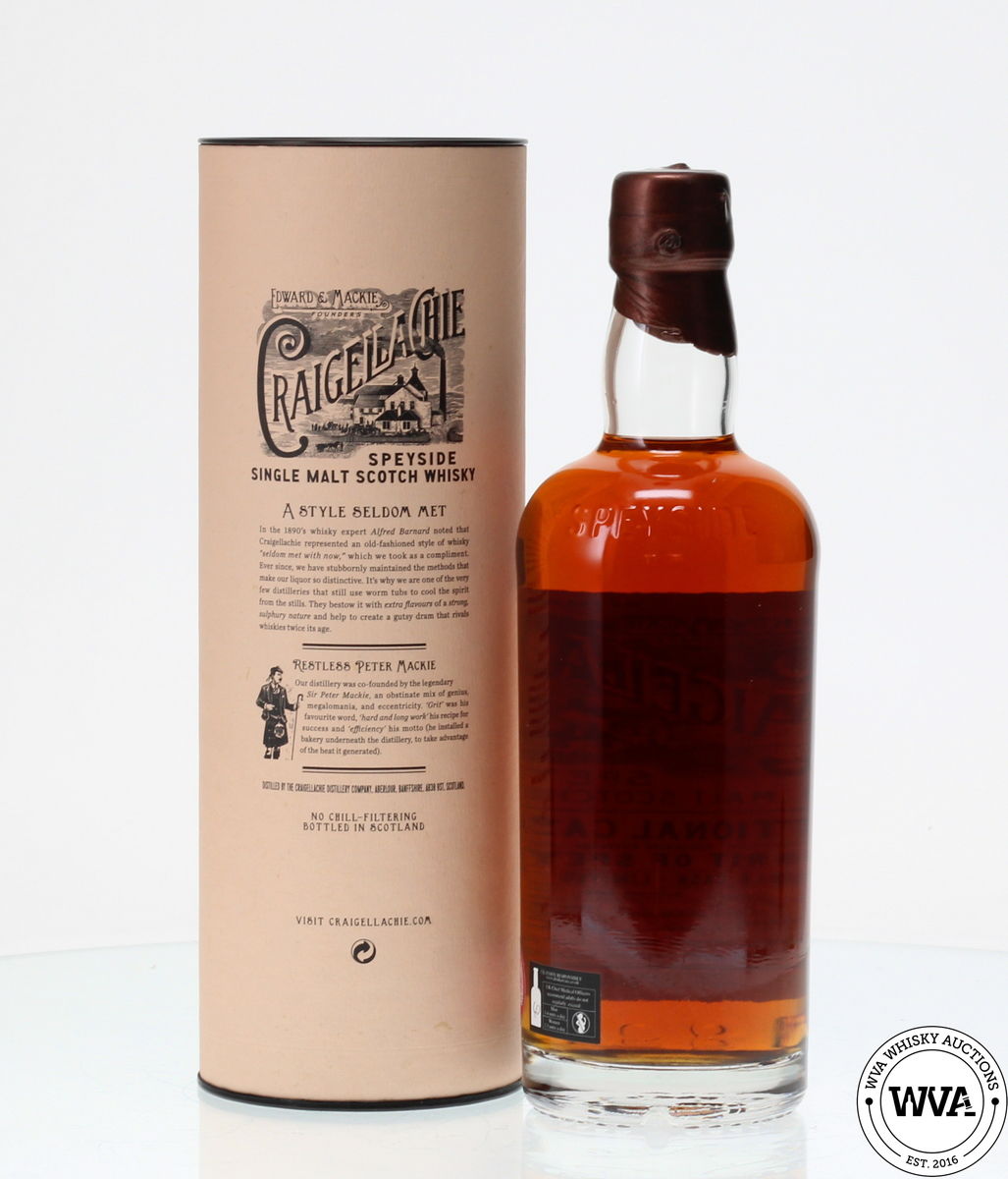 CRAIGELLACHIE 21 YEAR OLD EXCEPTIONAL CASK SERIES #5009 EDITION NO.1