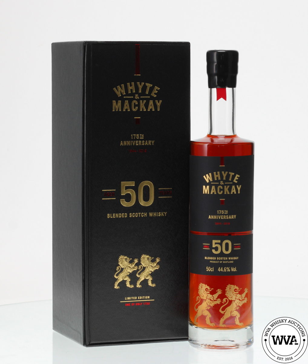 WHYTE & MACKAY 50 YEAR OLD 175TH ANNIVERSARY 