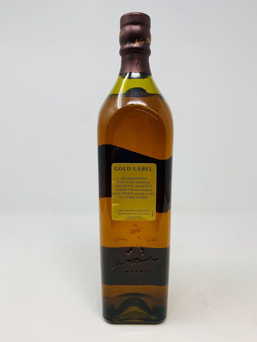JOHNNIE WALKER GOLD LABEL CENTENARY BLEND 18 YEAR OLD 1980'S