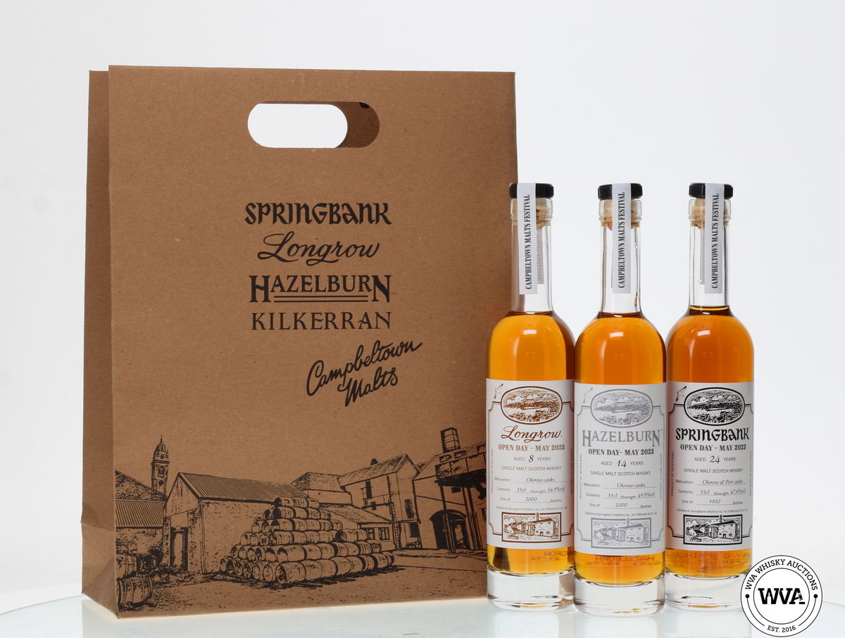 SPRINGBANK - OPEN DAY MAY 2023 SET (3x35cl) - WITH BAG