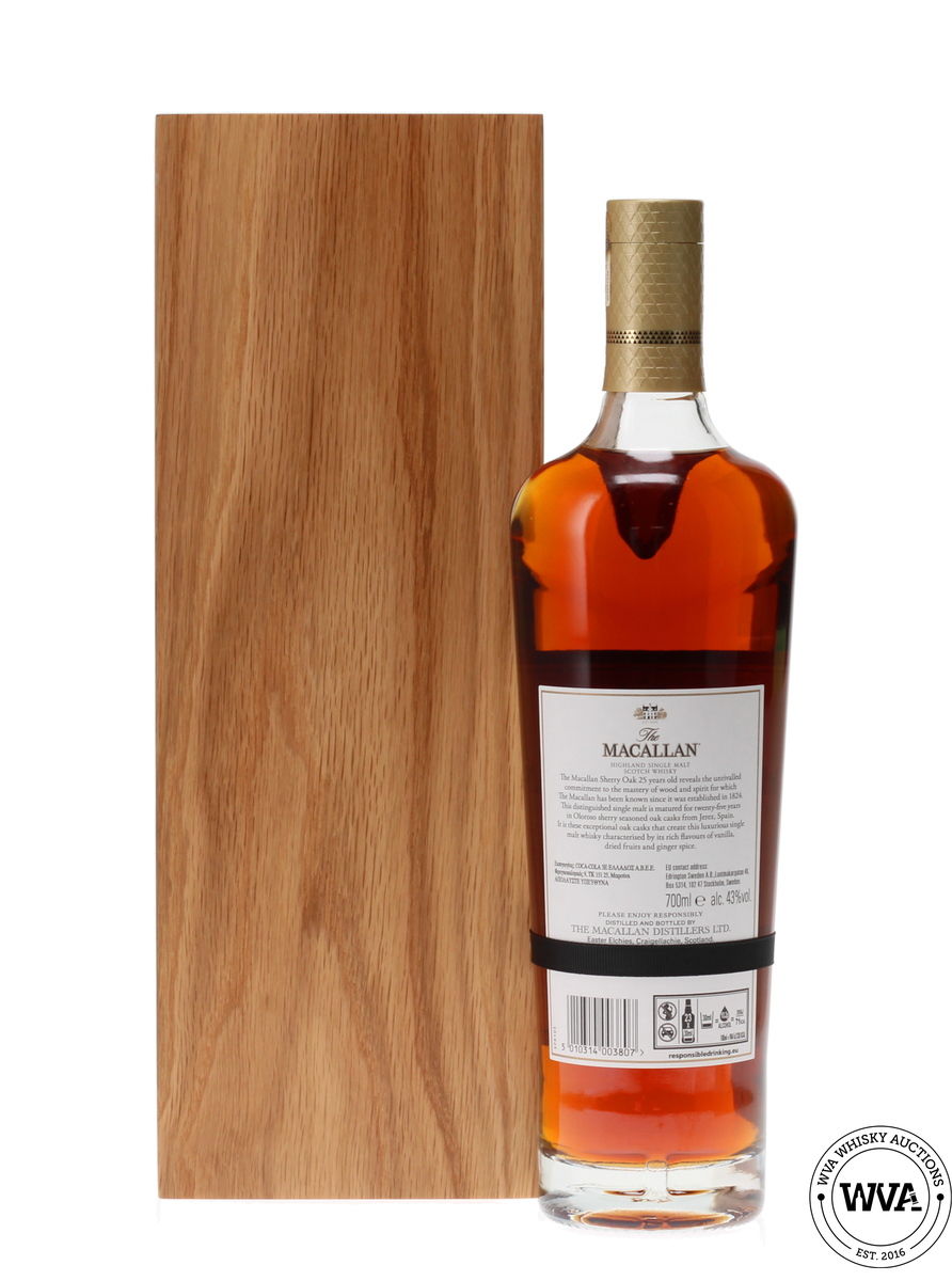 MACALLAN 25 YEAR OLD SHERRY OAK (2021)
