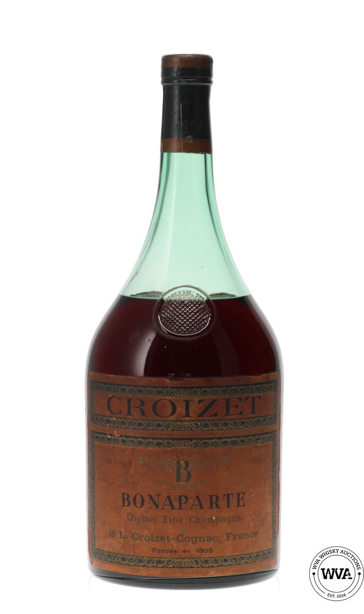 CROIZET 1906 2.25LTR BONAPARTE FINE CHAMPAGNE COGNAC BOT.1950'S