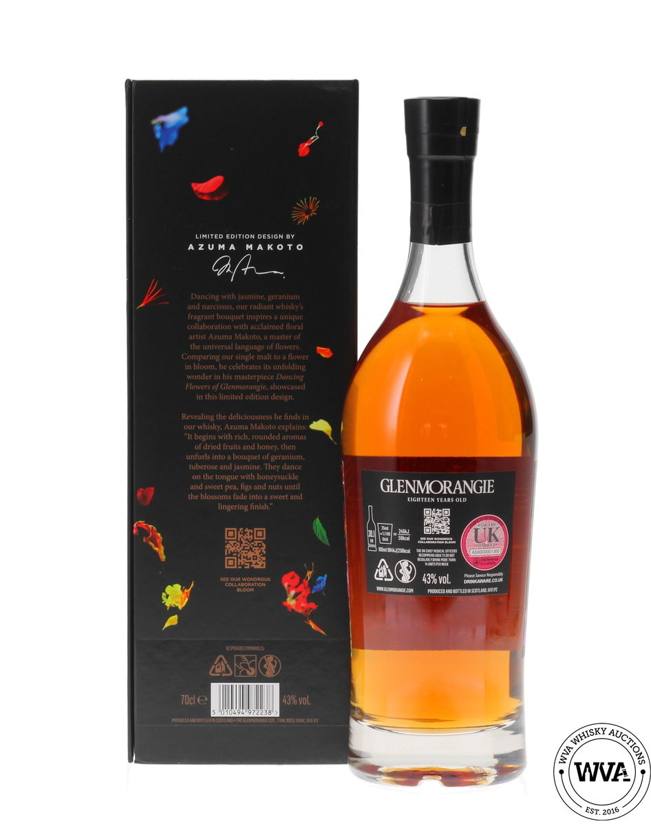 GLENMORANGIE 18 YEAR OLD - AZUMA MAKOTO LIMITED EDITION