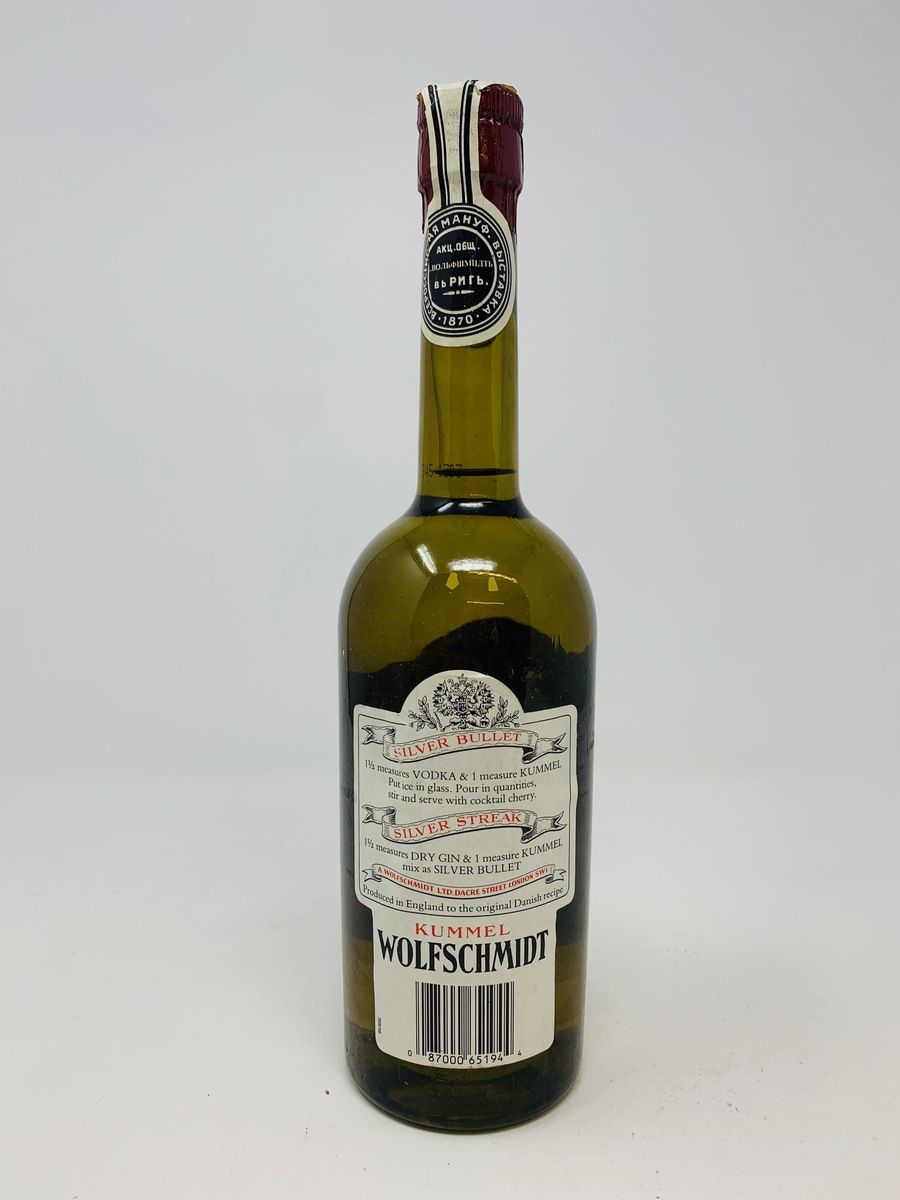 WOLFSCHMIDT KUMMEL LIQUEUR