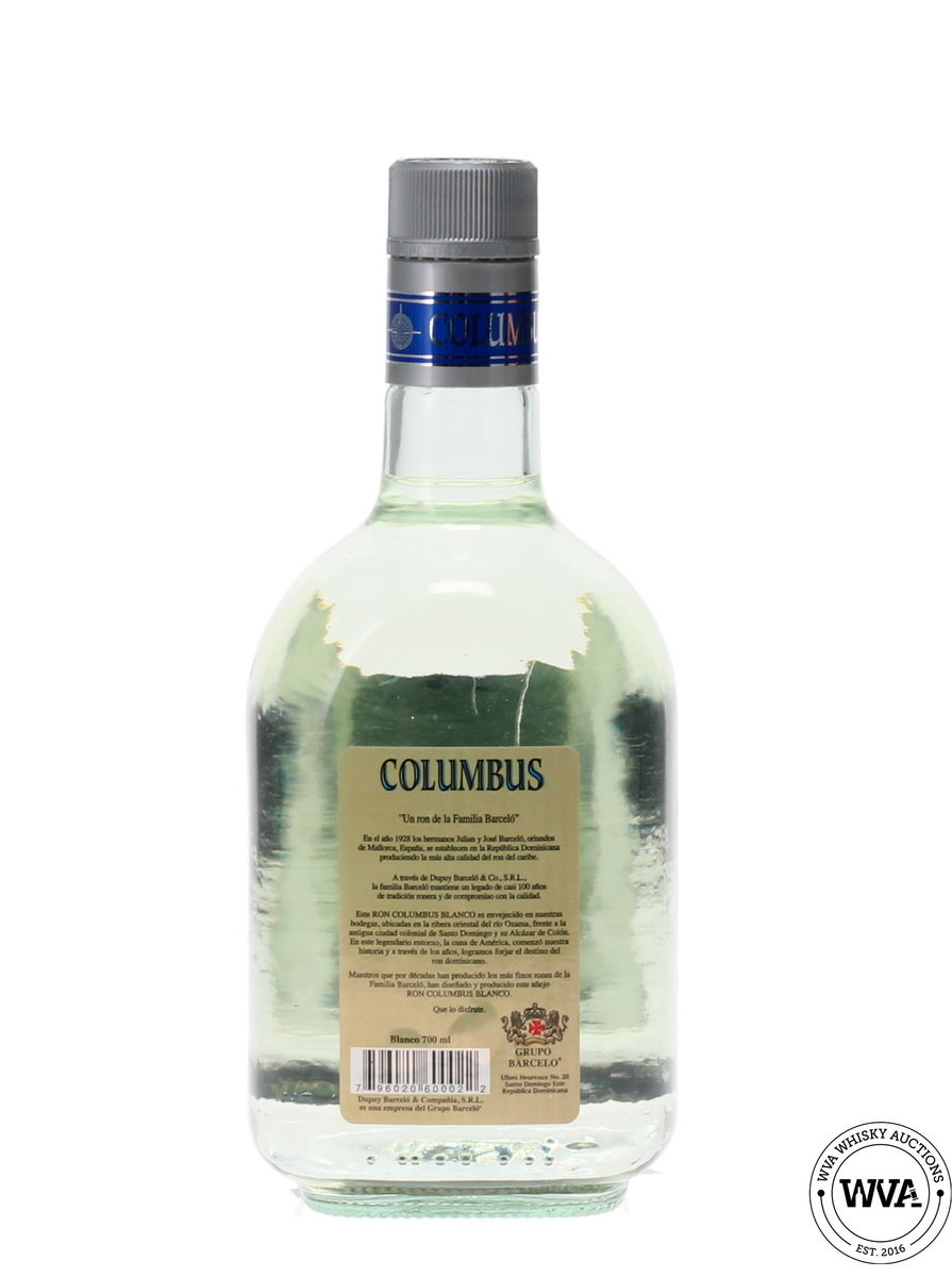 COLUMBUS BLANCO DOMINICAN RUM
