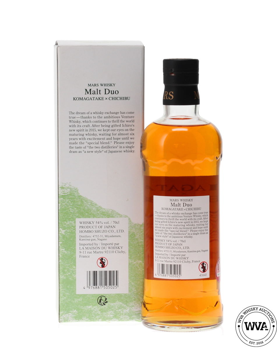 SHINSHU MARS - KOMAGATAKE CHICHIBU MALT DUO 2021