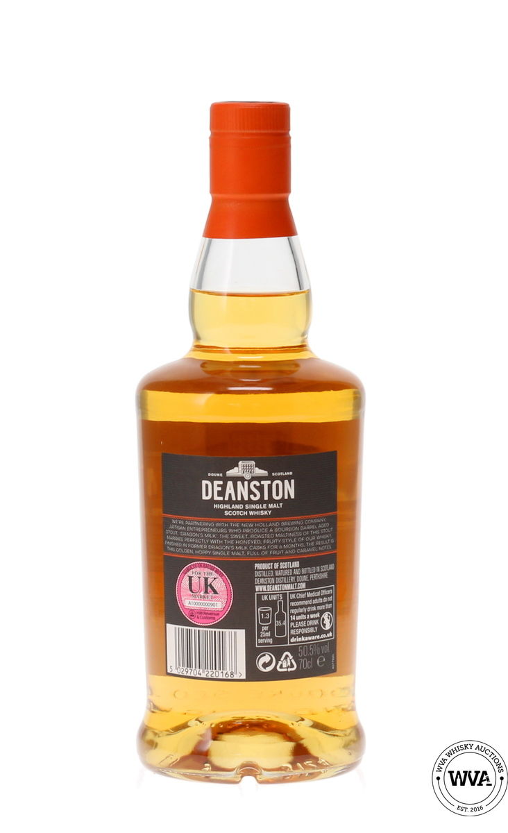 DEANSTON 2012 DRAGONS'S MILK STOUT CASK FINISH