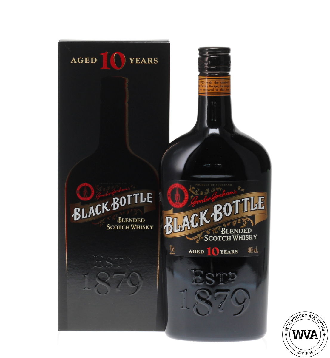 BLACK BOTTLE 10 YEAR OLD SCOTCH WHISKY