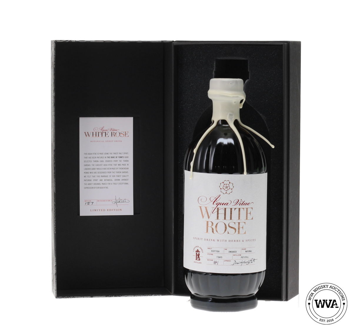 LINDORES ABBEY AQUA VITAE - WHITE ROSE LIMITED EDITION BATCH NO.1