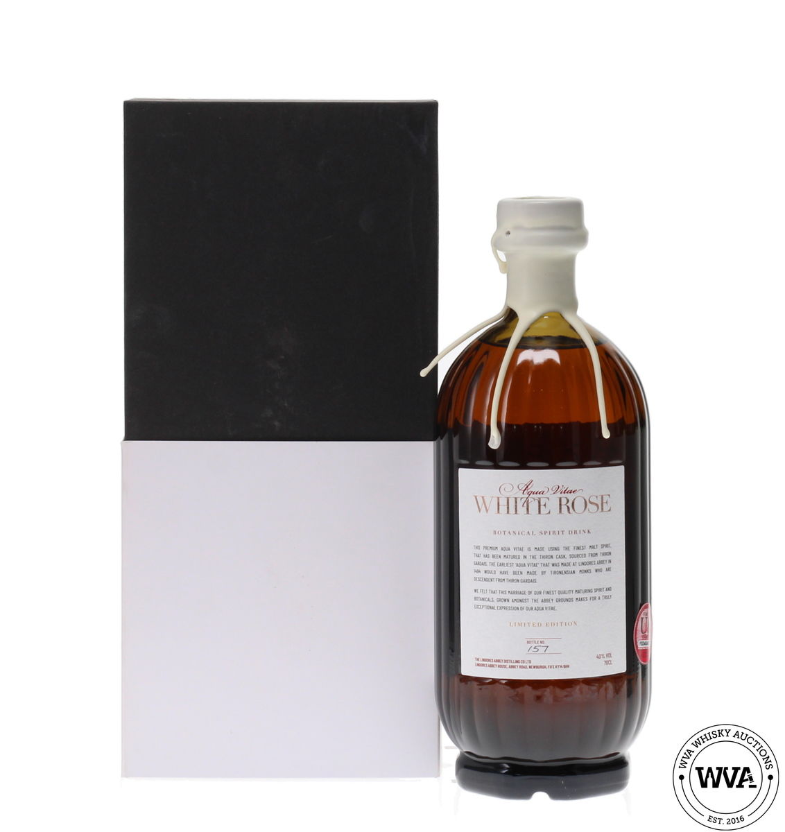 LINDORES ABBEY AQUA VITAE - WHITE ROSE LIMITED EDITION BATCH NO.1