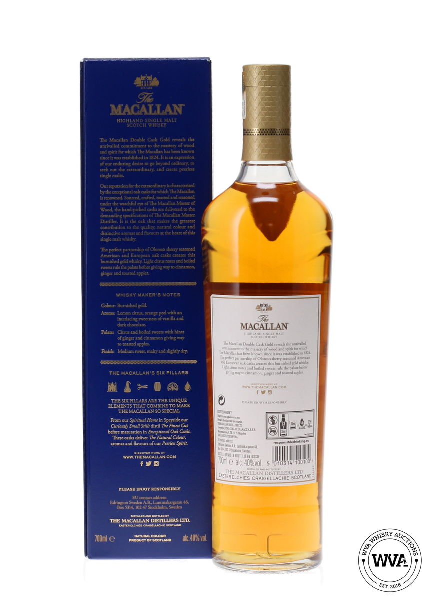 MACALLAN GOLD DOUBLE CASK 