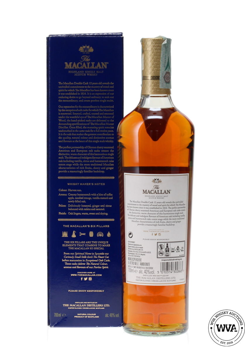 MACALLAN 12 YEAR OLD DOUBLE CASK